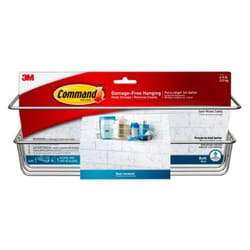Command XA006735758 bathroom wall shelf Metal