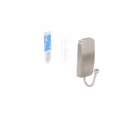 Command Small Bathroom Hook, Satin Nickel, Damage-Free - Additional view 7