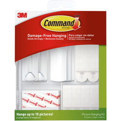 Command Picture Hanging Kit-38 Pieces - White