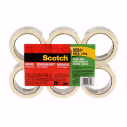 Scotch 3500-6-ESF, 50 m, Transparent, 48 mm, 6 pc(s)