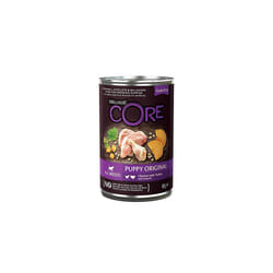 Wellness CORE Puppy, Dog Food Wet Grain Free, Chicken and Turkey, 6 x 400 g