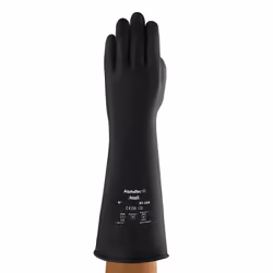 Ansell - IND LATEX MW 17" 8.5-09 (87-104) - Black