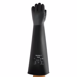 Ansell - IND LATEX HW 24" 9.5-10 (87-108) - Black