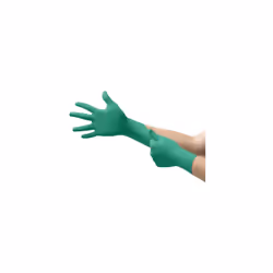 TouchNTuff 92600VP Disposable Nitrile Gloves, Powder-Free Examination Glove, Chemical Resistant, Food Handling, Mechanical Pr ...