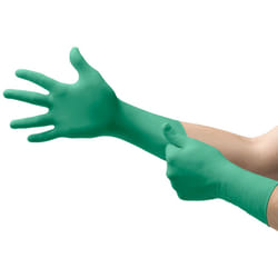 TouchNTuff 92-605 Disposable Nitrile Gloves, Powder-Free and Food Certified, High Chemical Resistance and Mechanical Protection, Professional Safety