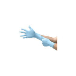 TouchNTuff 92-670 Disposable Nitrile Gloves, Powder-Free and Food Certified, High Chemical Resistance and Mechanical Protection, Professional Safety