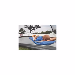 Self-Inflating Camping Pad with Pillow, Blue