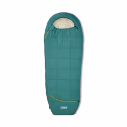 Coleman Big Bay Sleeping Bag 40 Degree Cont Big Tall Green