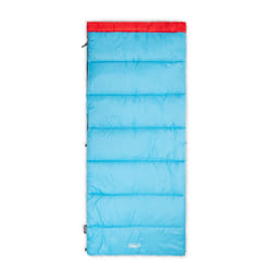 Coleman Flatlands 40F Sleeping Bag  Made from 100% Recycled Material  Cool Weather Adult Sleep Sack