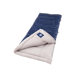 Coleman Brazos 20F/30F Adult Sleeping Bag  Cool-Weather Sleeping Bag with No-Snag Zipper & Stuff Sack  Machine Washable  30F PFAS-Free