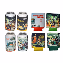 Coleman 4 Can Holders in each Pack Throwback Collection Drink & Mug Ho