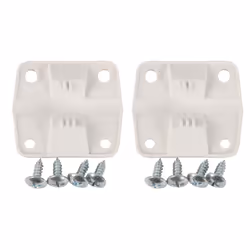 Coleman Cooler Replacement Hinges (2-Pack) Perfect Fix for Damaged Hinges Includes 2 Durable Plastic Hinges & 8 Mounting Sc ...