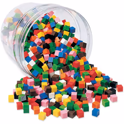 Learning Resources Centimetre Cubes (Set of 1000)