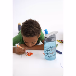 CamelBak eddy Kids Water Bottle - CamelBak Kids Big Bite Valve - Spill Proof - Water Bottle For Kids - BPA-Free Water Bottle - 12oz Unicorns