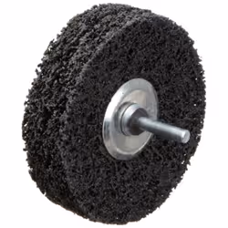 1024396 SPINDLE-MNT WHEEL 4 Norton Rapid Strip 4 in. D X 1 in. S Silicon Carbide Disc Spindle-Mounted Wheel 1 each (Pack of 1 ...