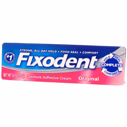 Fixodent Denture Adhesive Cream Original Original - 1.4 oz