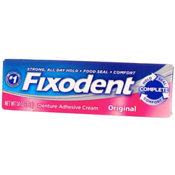 Fixodent Denture Adhesive Cream Original Original - 1.4 oz
