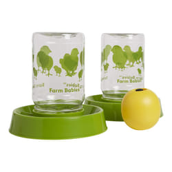 Lixit Baby Chick Feeder or Waterer Pack of 2 wBall