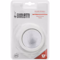 Bialetti Replacement Gaskets and Filter For 9 Cup Stovetop Espresso Coffee Makers