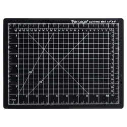 Dahle Vantage 10670 Self-Healing Cutting Mat  9""""x12""""  1/2"""" Grid  5 Layers for Max Healing  Perfect for Crafts & Sewing  Black