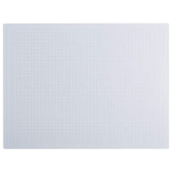 Dahle Vantage 10682 Self-Healing Cutting Mat  18""""x24""""  1/2"""" Grid  5 Layers for Max Healing  Perfect for Crafts & Sewing  Clear