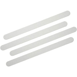 Carex Adhesive Safety Treads - Includes Eight Non Slip Adhesive Strips - Waterproof & Mildew Resistant - for Use As Non Slip Bathtub Non Slip Stickers