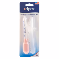 Apex Med Spoon/Dropper Kit, 1 spoon/dropper kit (Pack of 2)