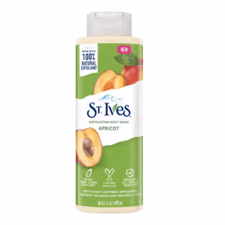 St. Ives Exfoliating Apricot Body Wash/Shower gel For Women| 100% Natural Extracts | Cruelty Free | Paraben Free |473ml  Whit ...