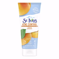 St. Ives Acne Control Face Scrub With Salicylic Acid, Non Comedogenic, Paraben Free, and Oil free 6 oz