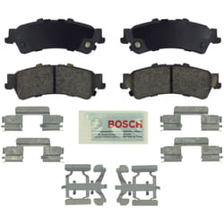 BOSCH BE792H Blue Ceramic Disc Brake Pad Set With Hardware - Compatible With Select Cadillac Escalade; Chevrolet Astro  Silverado  Silverado  Suburban
