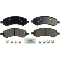 BOSCH BE1084H Blue Semi-Metallic Disc Brake Pad Set With Hardware - Compatible With Select Chrysler Aspen; Dodge Dakota  Durango  Ram 1500; Mitsubishi