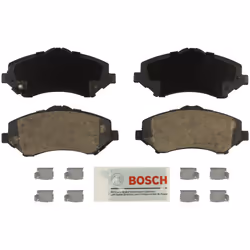 BOSCH BE1327H Blue Semi-Metallic Disc Brake Pad Set With Hardware - Compatible With Select Chrysler Town & Country; Dodge Gra ...