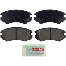 BOSCH BE924 Blue Ceramic Disc Brake Pad Set - Compatible With Select Hyundai Azera  Elantra  Sonata  Tiburon  Tucson; Kia Amanti  Magentis  Optima  So