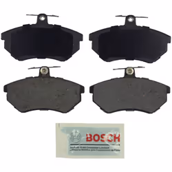 BOSCH BE696 Blue Semi-Metallic Disc Brake Pad Set - Compatible With Select Volkswagen Cabrio  Golf  Jetta  Passat  Scirocco;  ...