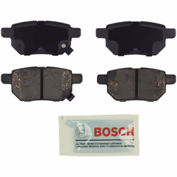 BOSCH BE1354 Blue Ceramic Disc Brake Pad Set - Compatible With Select Lexus CT200h; Pontiac Vibe; Scion iM tC xB; Toyota Co ...