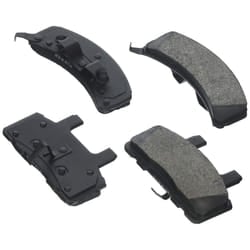 BOSCH BE369H Blue Semi-Metallic Disc Brake Pad Set With Hardware - Compatible With Select Cadillac; Chevrolet|GMC Astro  C/K Trucks  Express  Safari