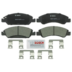 BOSCH BC1363 QuietCast Premium Ceramic Disc Brake Pad Set - Compatible With Select Cadillac Escalade  XTS; Chevrolet Avalanche  Silverado  Suburban  T