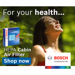 BOSCH 6025C HEPA Cabin Air Filter - Compatible With Select Audi A4  A4