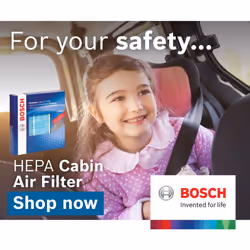 BOSCH 6025C HEPA Cabin Air Filter - Compatible With Select Audi A4  A4
