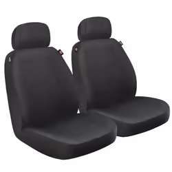 DICKIES 40321 Deluxe Black  2-Piece Seat Cover