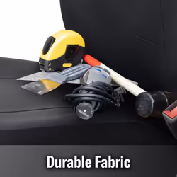 DICKIES 40321 Deluxe Black  2-Piece Seat Cover