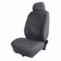 DICKIES 40319 Gray  2-Piece Seat Cover with Matching Headrest Covers