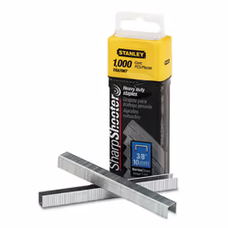 Stanley TRA706T SharpShooter Heavy-Duty Tacker Staples 3/8-Inch Leg Length 1000/Box