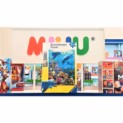 Ravensburger Underwater Adventure 300 Piece XXL Jigsaw Puzzle for Kids - 13022 - Every Piece is Unique  Pieces Fit Together Perfectly