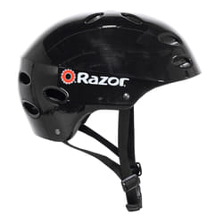 Razor V17 Youth Skateboard Scooter Bike Sport Helmet  Glossy Black 97778