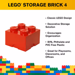 Room Copenhagen Brick Box  4  Bright Red
