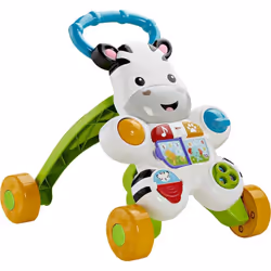 Fisher-Price Baby to Toddler Learning Toy Learn with Me Zebra Walker with Music Lights and Activities for Ages 6+ Months