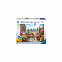 Ravensburger Rooftop Garden 500 Piece Large Format Jigsaw Puzzle for Adults - Every Piece is Unique  Softclick Technology Means Pieces Fit Together Pe