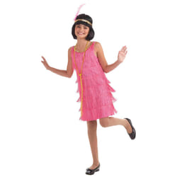 Forum Novelties Little Miss Flapper Child's Costume Pink  Small