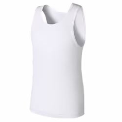 Hanes Boys' Tank Undershirt  EcoSmart Cotton Shirt  Multiple Packs Available  White-10  Medium